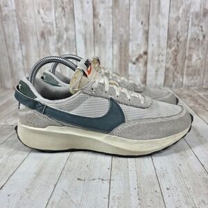 Nike Waffle Trainer 2 SE Summit White Teal Womens Shoes DX2921‎ 101 Size 7.5